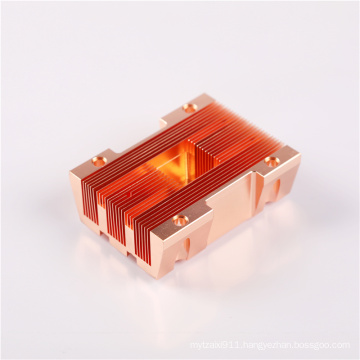Industrial custom heat sink copper